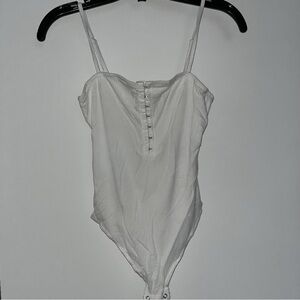 White camisole with straps